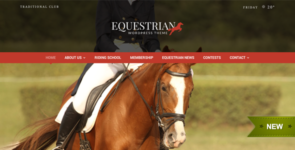 Equestrian 马会马术WordPress主题 v4.3
