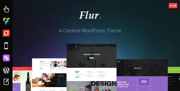 Flur 创意 wordpress主题
