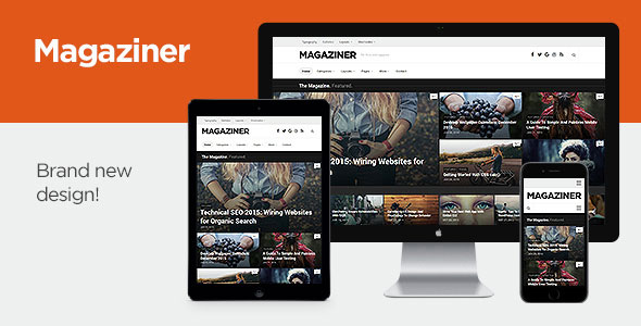 Magaziner 杂志 WordPress主题 v1.0.5