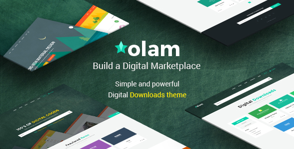 Olam - WordPress Easy Digital Downloads Theme