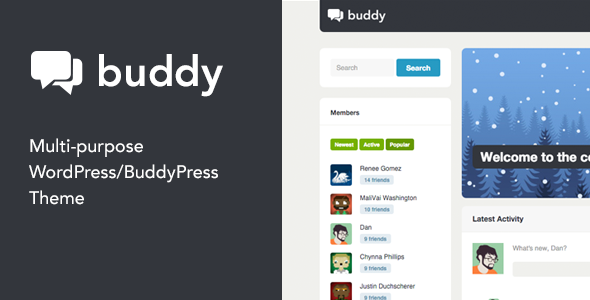 Buddy - 论坛社区网站模板WordPress主题