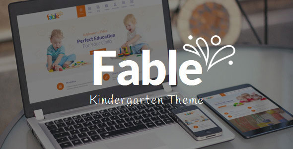 Fable - 幼儿园托儿所网站WordPress汉化主题