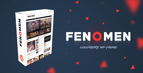  Fenomen Blog Magazine WordPress Theme