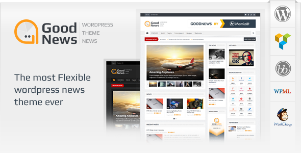 Goodnews 新闻杂志 WordPress 主题