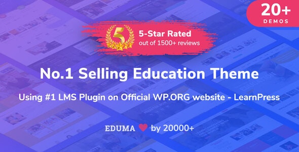 Eduma - 教育培训机构网站模板WordPress汉化主题