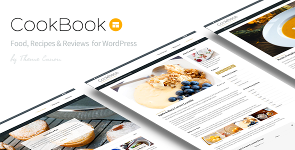 CookBook 杂志博客 WordPress主题 v1.15