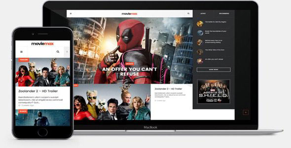 MOVIEMAX 电影杂志 Joomla模板