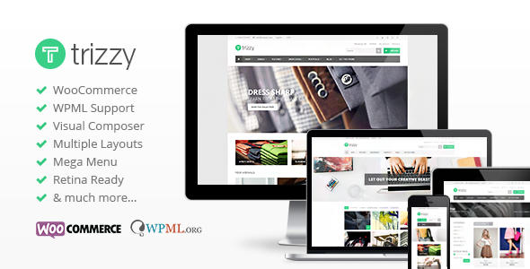  Trizzy Multipurpose WordPress Theme v1.7.6