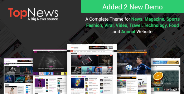 Top News 新闻杂志 WordPress主题 v3.0.1