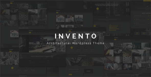 Invento 建筑工程公司 WordPress主题 v2.4