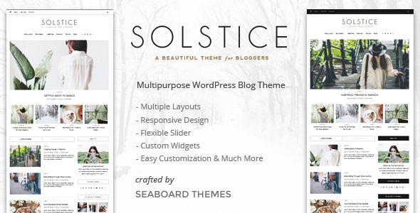 Solstice 博客 WordPress主题