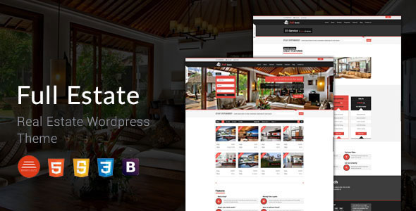 Full Estate 房屋租售 WordPress主题 v1.2