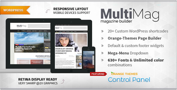 MultiMag 杂志 WordPress主题 v1.0.9