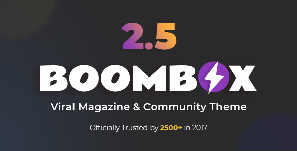 BoomBox - Viral Magazine WordPress Theme