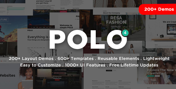 Polo - 响应式多用途HTML5模板