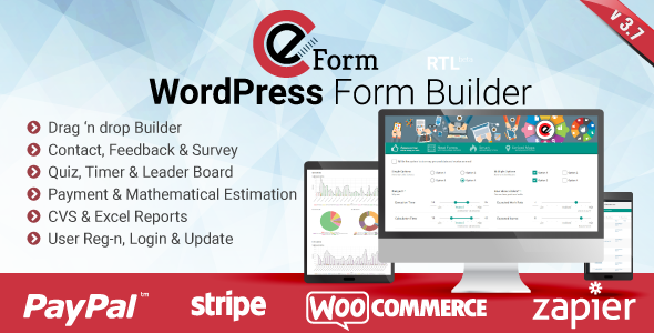 eForm - 表单生成器WordPress插件