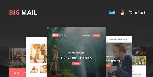 Big Mail - 响应式电子邮件HTML5模板