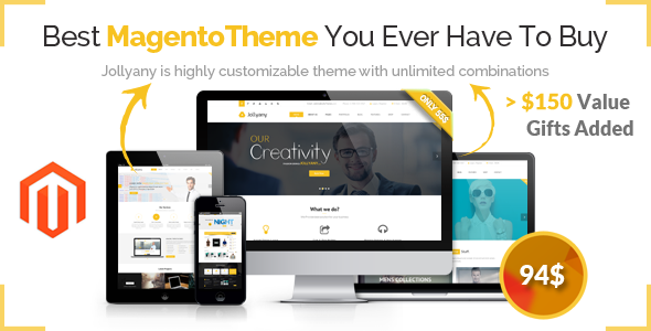 Jollyany v1.1.8 - 企业多用途Magento主题