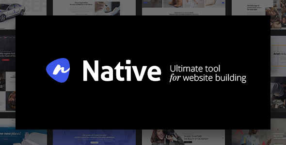 Native - 多用途企业网站模板WordPress汉化主题