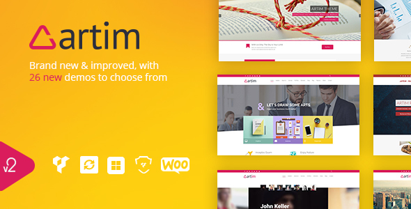 Artim v2.0.4 - 多用途 WordPress主题