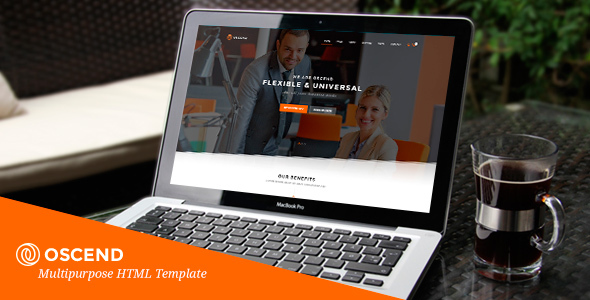 OSCEND - 创意机构HTML5模板