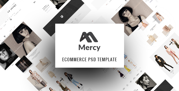 Mercy - 时尚电子商务PSD模板