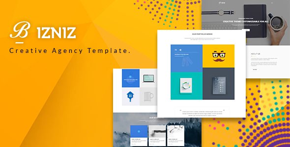 Bizniz - 广告代理HTML模板