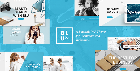 Blu v1.3 - 商业/个人高端WordPress主题