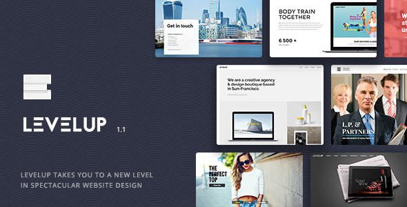 LEVELUP - Responsive Creative Multipurpose Theme