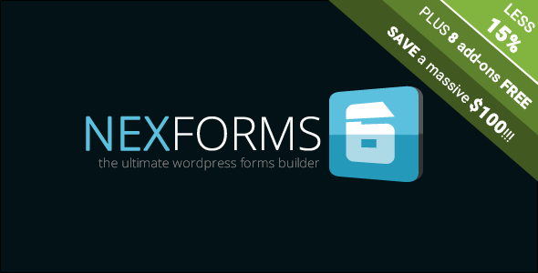 NEX-Forms - 表单生成器WordPress插件