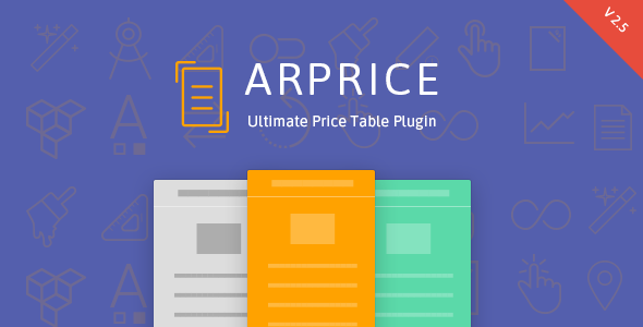 ARPrice - 定价表价格标签WordPress插件