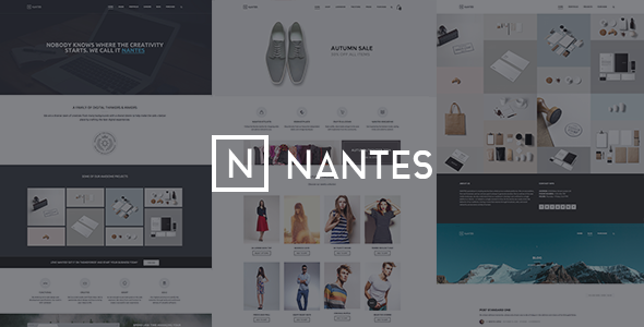 Nantes - 创意电子商务Wordpress主题