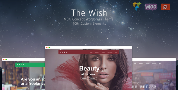 Wish v1.1.0 - 响应式多用途WordPress主题