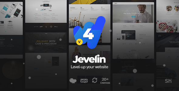 Jevelin - 多用途高级网站模板WordPress主题