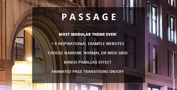 Passage - 视网膜多用途WordPress主题