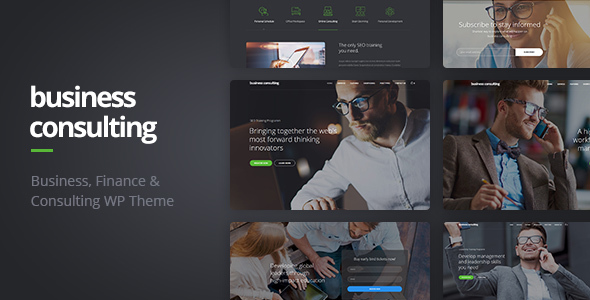  Business Consulting - Enterprise Business Website Template WordPress Theme