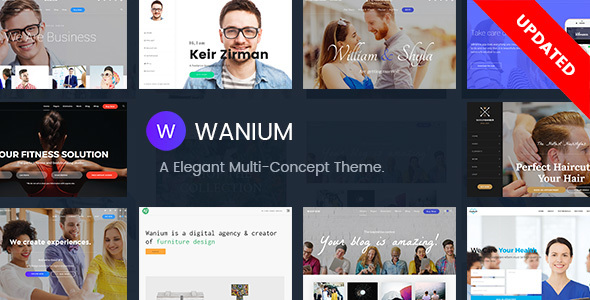 Wanium - 优雅多用途企业网站WordPress主题-云模板