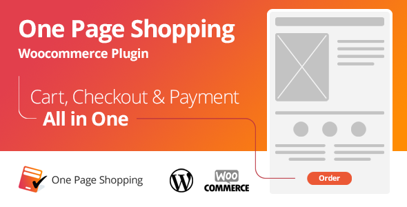 WooCommerce One Page Shopping 单页购物WordPress插件