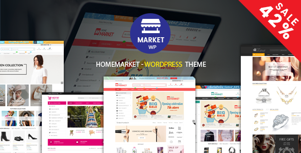 HomeMarket v1.0.5 -  电子商务WordPress主题