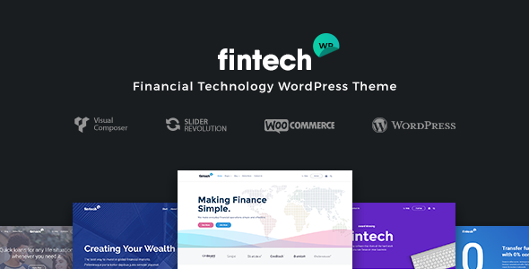 Fintech WP v1.0.8 - 金融理财WordPress主题