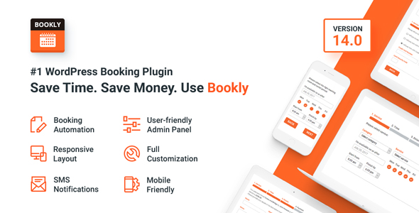 Bookly Booking Plugin – 响应式预约预定Wordpress插件