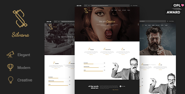  Silvana - Advanced Business Instapage Landing Page Template