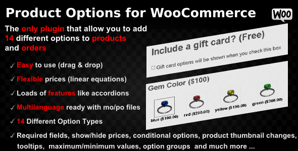 Product Options for WooCommerce v5.6 - 产品选项WordPress插件