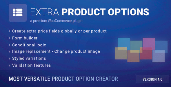 WooCommerce Extra Product Options 商品属性扩展插件