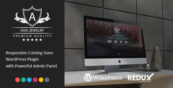 Axis v1.7.0 - 响应式倒计时WordPress插件