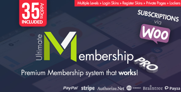 Ultimate Membership Pro WordPress Plugin