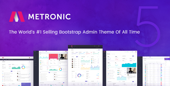 Metronic - Bootstrap 4/5 HTML VueJS React Angular & Laravel Admin Dashboard Theme