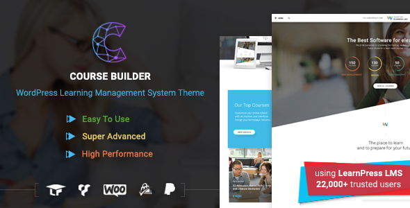 Course Builder - LMS Theme for Online Courses