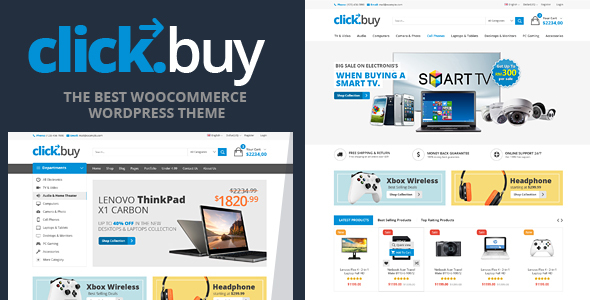 Clickbuy - 数码产品电商WooCommerce主题