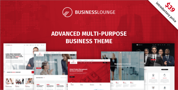 Business Lounge - Multi-Purpose Business Theme